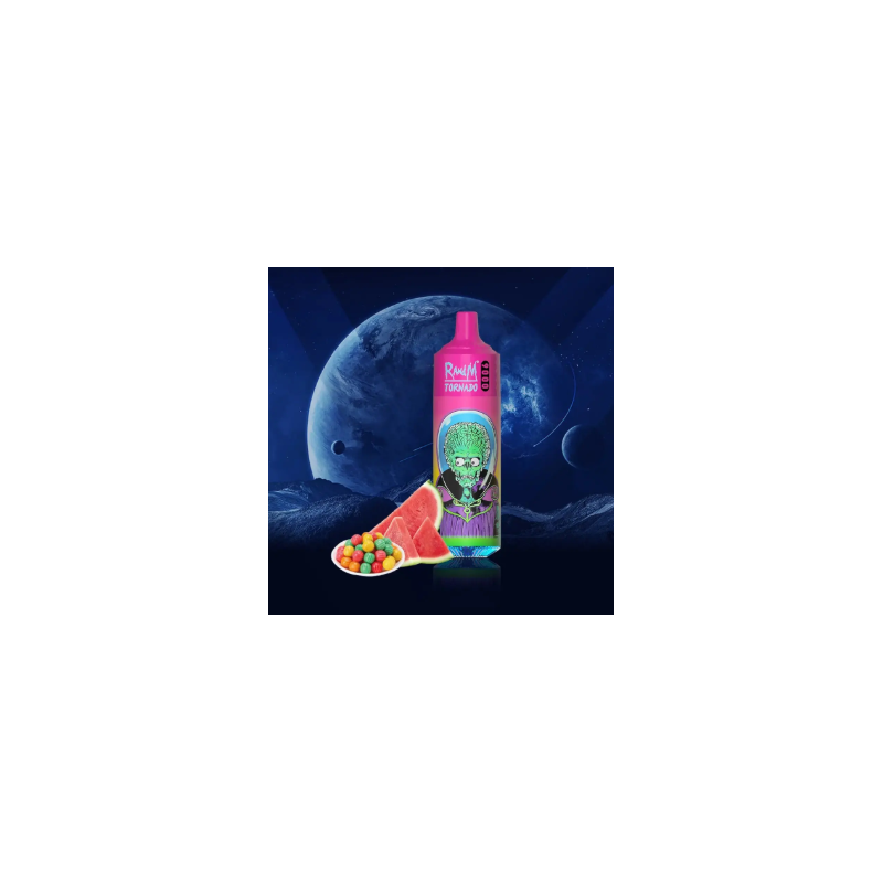 Watermelon Bubble Gum - RandM Tornado Mars 9000 Watermelon Bubble Gum - RandM Tornado Mars 9000