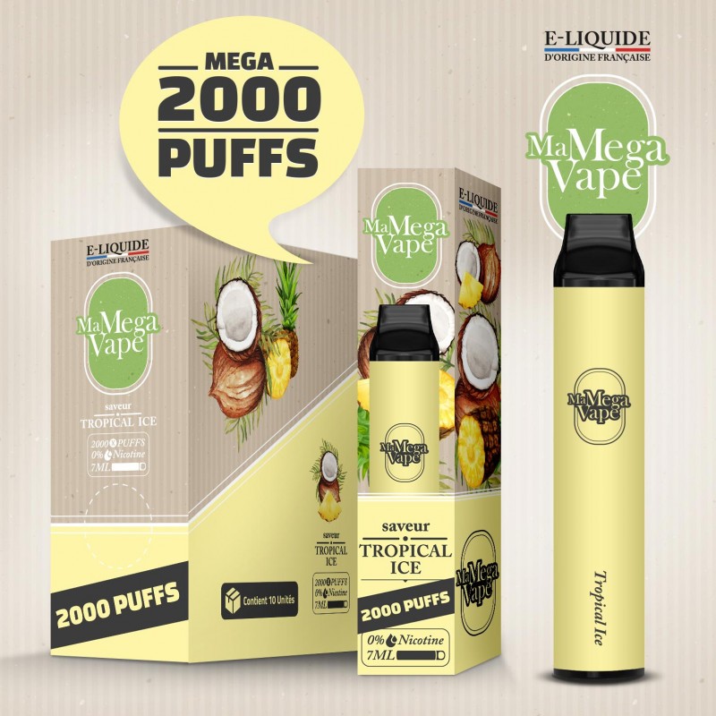 Tropical Ice - Ma Mega Vape